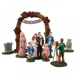 Zombie Wedding Party Set Of 9 Cod. 23587
